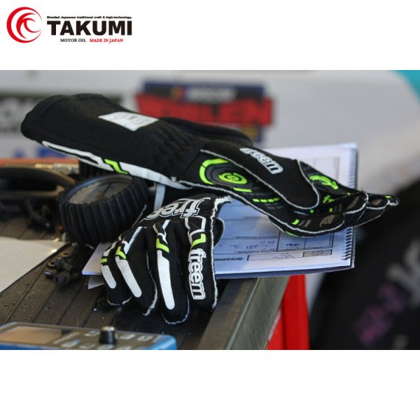 画像3: レーシンググローブ FIA公認 freem ブラック 送料無料 (3)