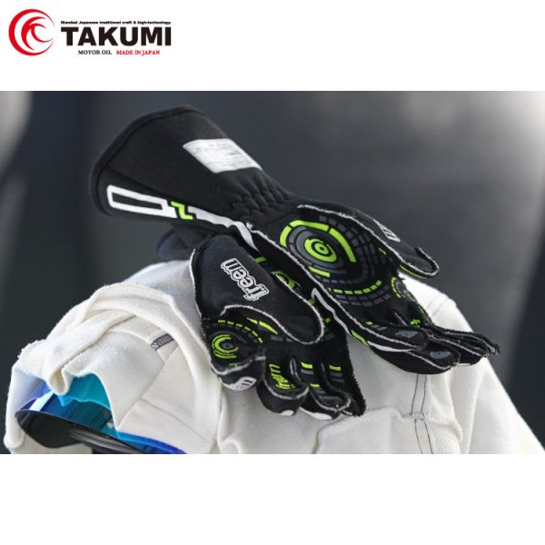 画像4: レーシンググローブ FIA公認 freem ブラック 送料無料 (4)