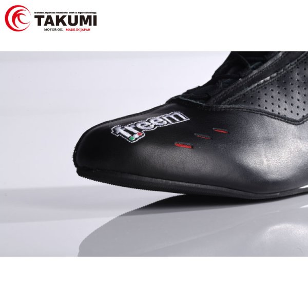 画像4: レーシングシューズ レーシング靴 FIA公認 freem ブラック 送料無料 (4)