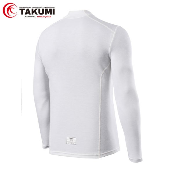 画像2: レーシングアンダーウエア アンダーシャツ レーシングインナー FIA公認 freem ホワイト 送料無料 (2)