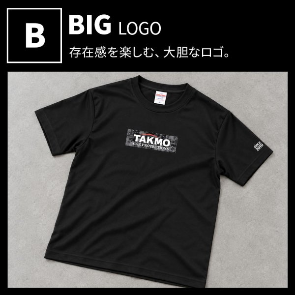 画像12: TAKMO オリジナルTシャツ 綿100％ 選べる2種類デザイン S・M・L・LL しっかり生地 黒 ブラック シンプルＴシャツ 送料無料 (12)