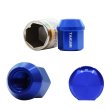 画像11: ホイールナット ジュラルミン製ナット  袋型 25mm M12 P1.25 P1.5 16本セット FF/4穴用  ロックあり TAKUMIモーターオイル ロゴ入り 送料無料 logo1-8 (11)