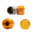 画像13: ホイールナット ジュラルミン製ナット  袋型 25mm M12 P1.25 P1.5 16本セット FF/4穴用  ロックあり TAKUMIモーターオイル ロゴ入り 送料無料 logo1-8 (13)