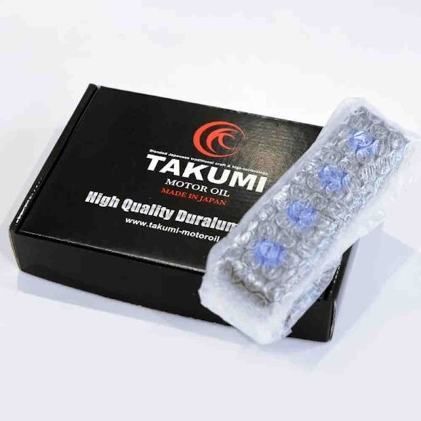 画像13: ホイールナット ジュラルミン製 ハイエース 6穴用 34mm M12 P1.5 24本セット  ロックあり TAKUMIモーターオイル ロゴ入り 送料無料 logo31-33 (13)