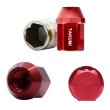 画像11: ホイールナット ジュラルミン製 ハイエース 6穴用 34mm M12 P1.5 24本セット  ロックあり TAKUMIモーターオイル ロゴ入り 送料無料 logo31-33 (11)