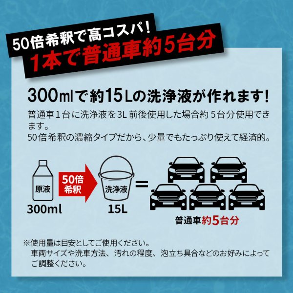 画像9: TAKMO カーシャンプー 車 ガラスコーティング専用 コーティング車 シャンプー 洗車用品 ボディ洗浄 コーティング メンテナンス カーケア SHAMPOO (9)
