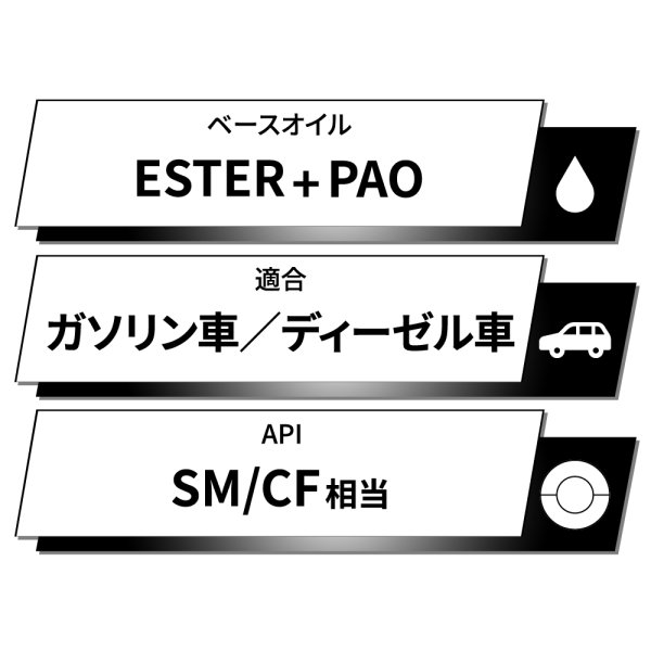画像3: エンジンオイル 5W-50 20L ガソリンディーゼル 化学合成油 エンジンオイル 4輪 PAO エステル レーシングサーキット TAKUMIモーターオイル 送料無料 X-TREME5W-50 (3)