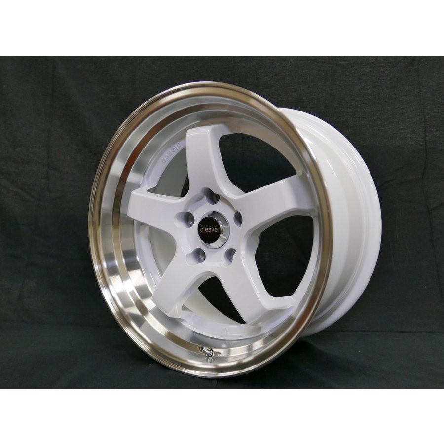 ホイール 17インチ 4本セット 17x9J +18 5JH-114.3 白 ホワイト