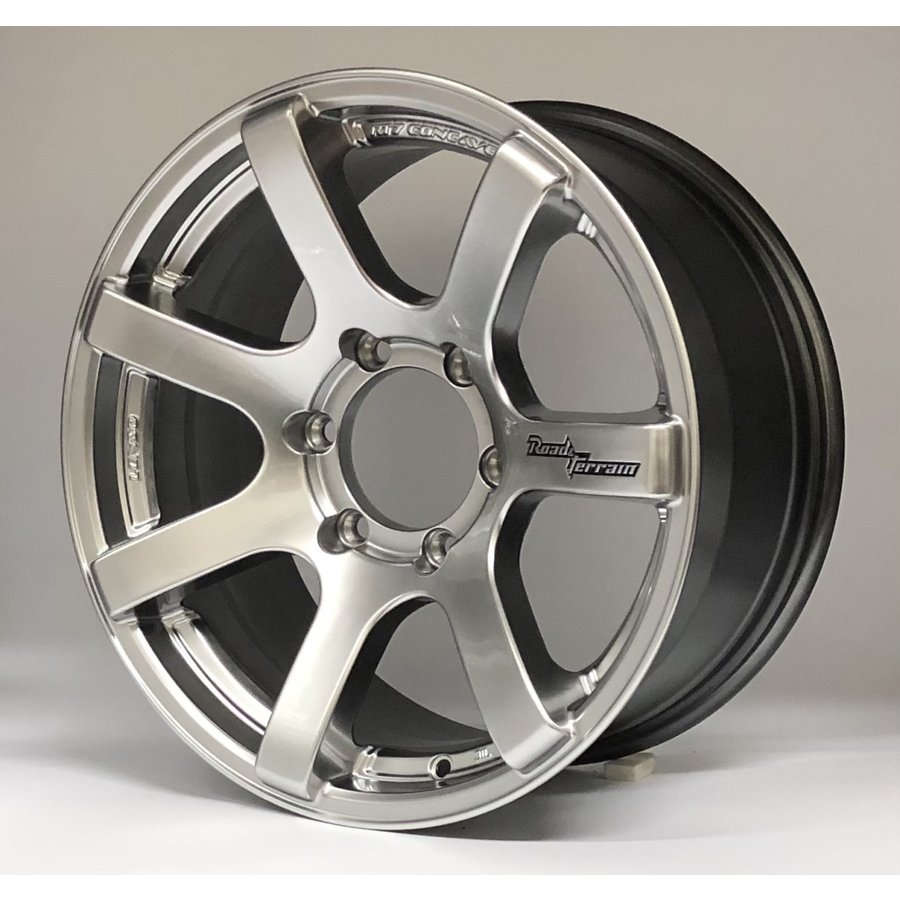 ホイール 18インチ 4本セット 18x9J +20 6H-139.7 シルバー スポーク ...