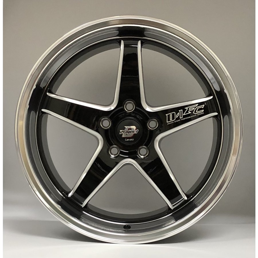 ホイール 18インチ 2本セット 18x8.5J +35 5H-100 ブラック ミルド スポーク LENSO 送料無料 No.43 - TAKUMI  MOTOR OIL OFFICIAL SHOP