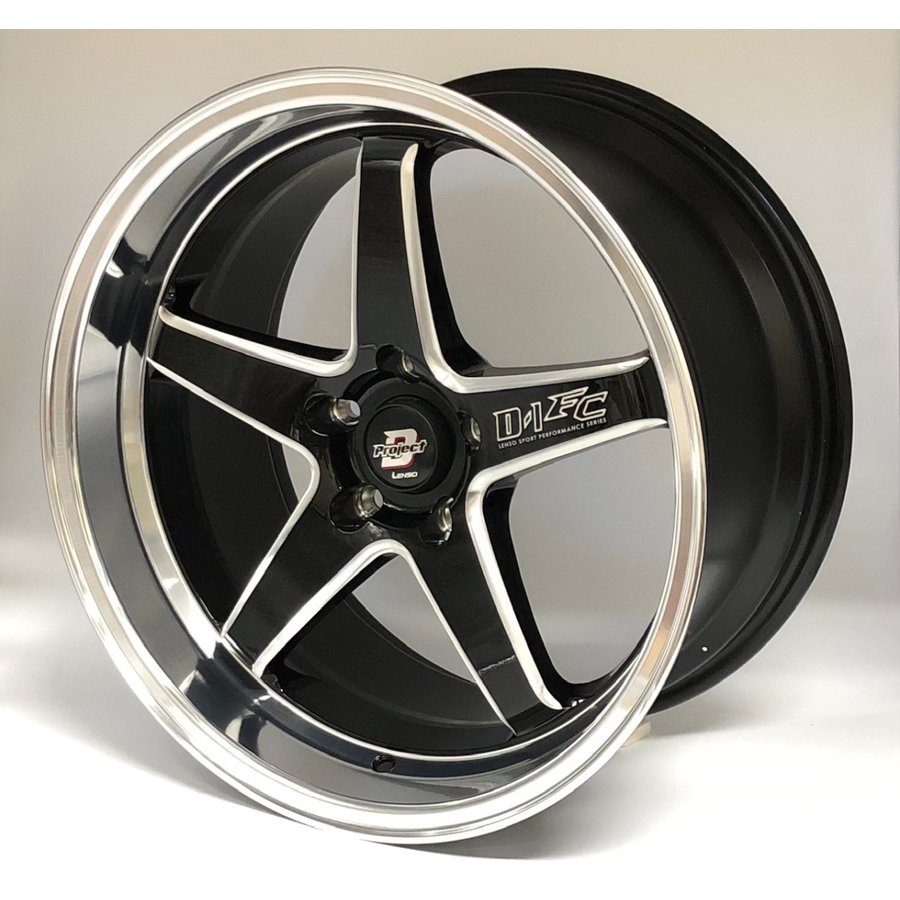 ホイール 18インチ 2本セット 18x8.5J +35 5H-100 ブラック ミルド スポーク LENSO 送料無料 No.43 - TAKUMI  MOTOR OIL OFFICIAL SHOP