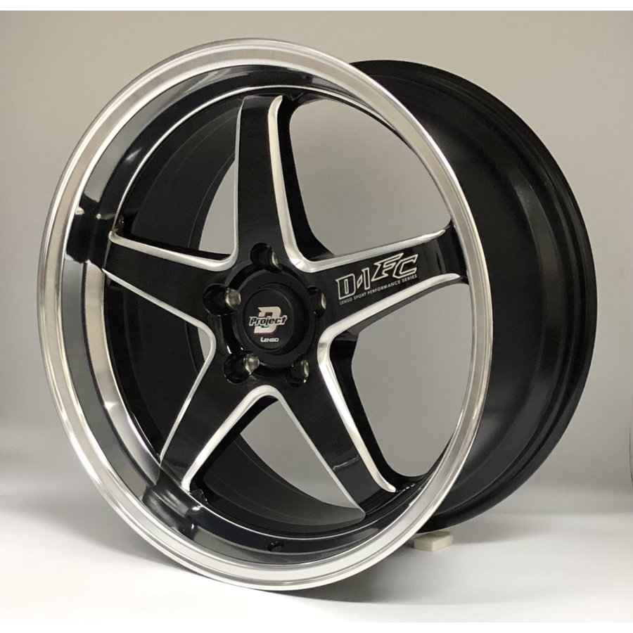 ホイール 18インチ 2本セット 18x8.5J +35 5H-100 ブラック ミルド スポーク LENSO 送料無料 No.43 - TAKUMI  MOTOR OIL OFFICIAL SHOP