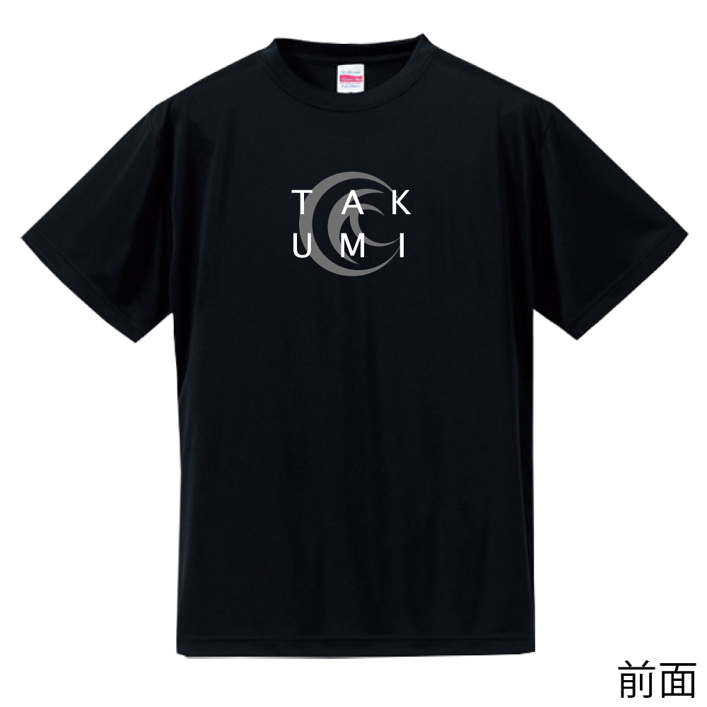TAKUMIモーターオイル Tシャツ ロゴ入り 黒 メンズ サイズL 送料無料